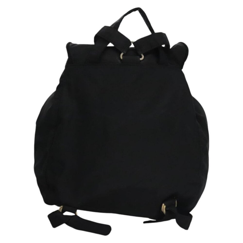 Prada Backpack Nylon Black Auth - image 2